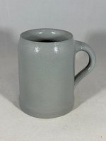 (Bild für) 0,5 Liter Bierkrug Salzglasur neutral