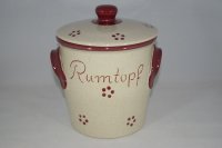 (Bild für) Rumtopf 3 Liter Rubin mit Henkel