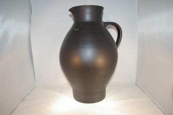 10 Liter Bembel schwarz matt