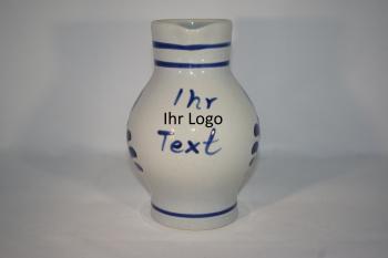 1 Liter Bembel mit Logo geritzt