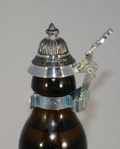Bavariashop Bierflaschen Zinndeckel