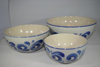 Set Bembel Bowls grau blau