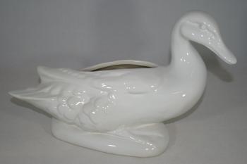 Ente Weiß glänzend